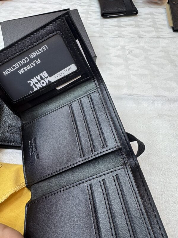 ⁦Montblanc men wallet⁩ - الصورة ⁦4⁩