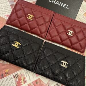 Chanel card holder wallet
