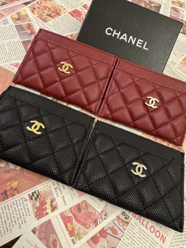 Chanel card holder wallet