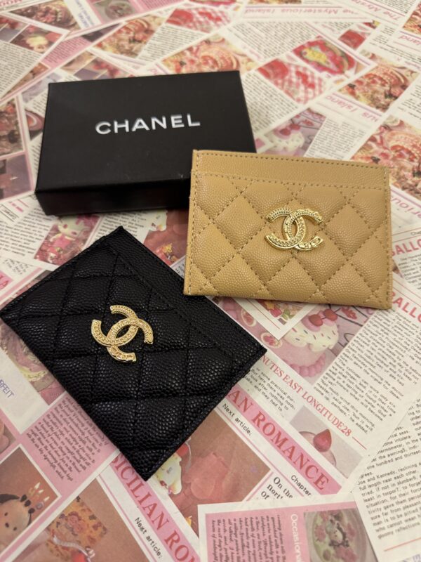 Chanel card holder wallet
