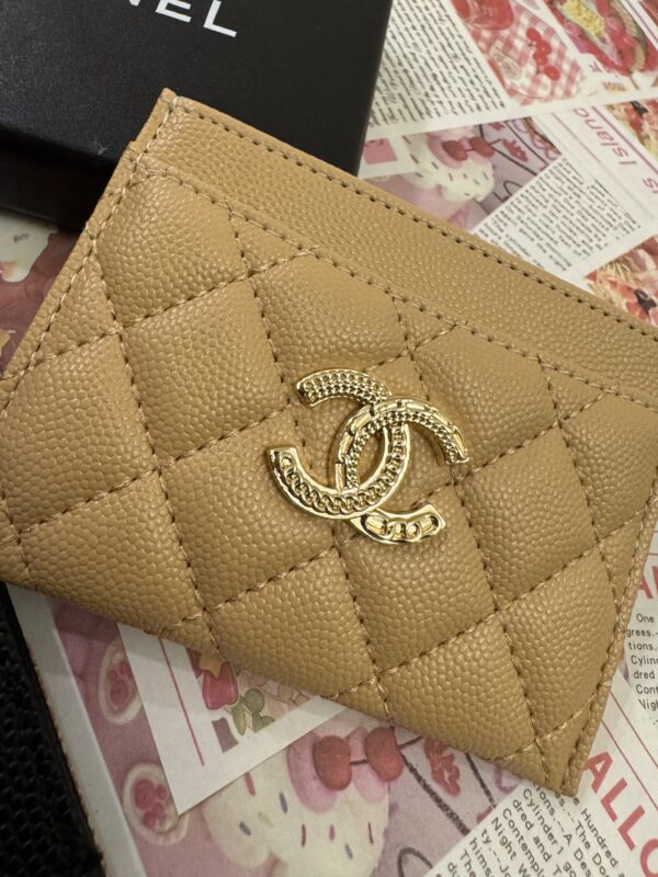 ⁦Chanel card holder wallet⁩ - الصورة ⁦2⁩