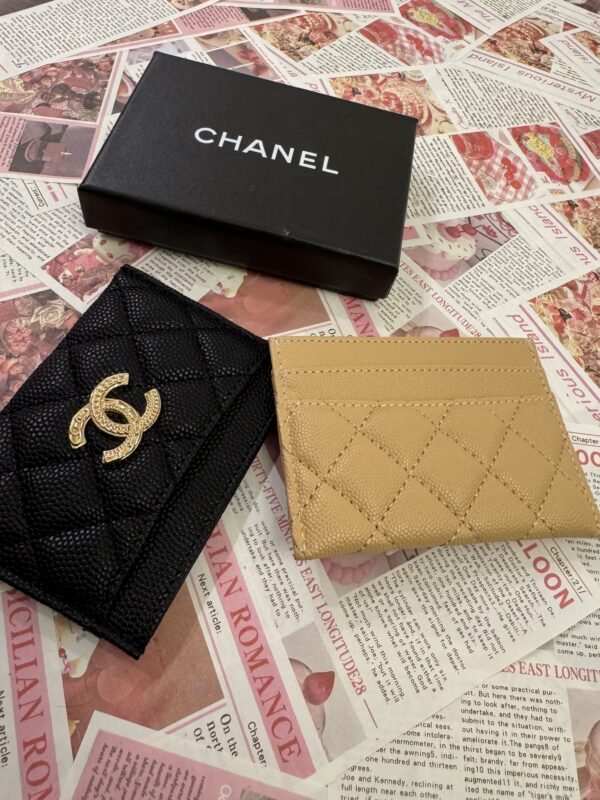 ⁦Chanel card holder wallet⁩ - الصورة ⁦3⁩