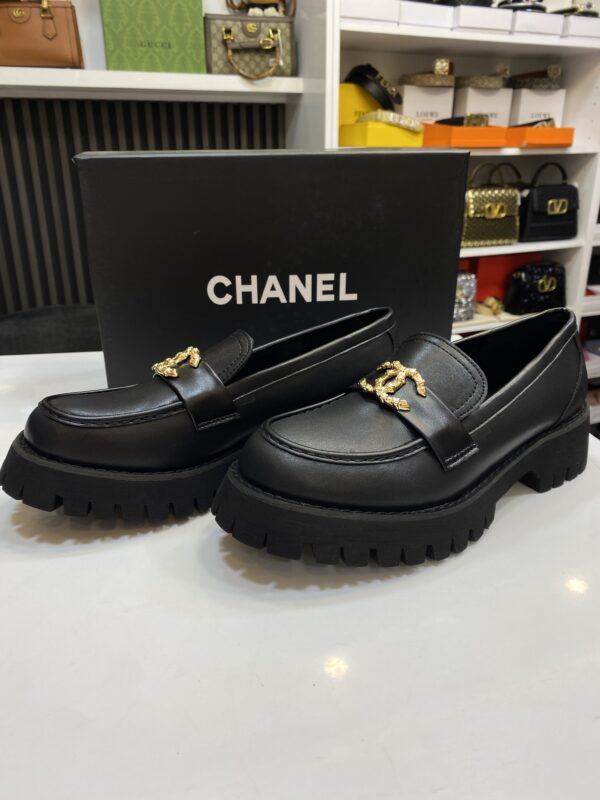 Chanel Leather Loafers