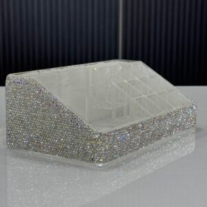 Strass make up organizer